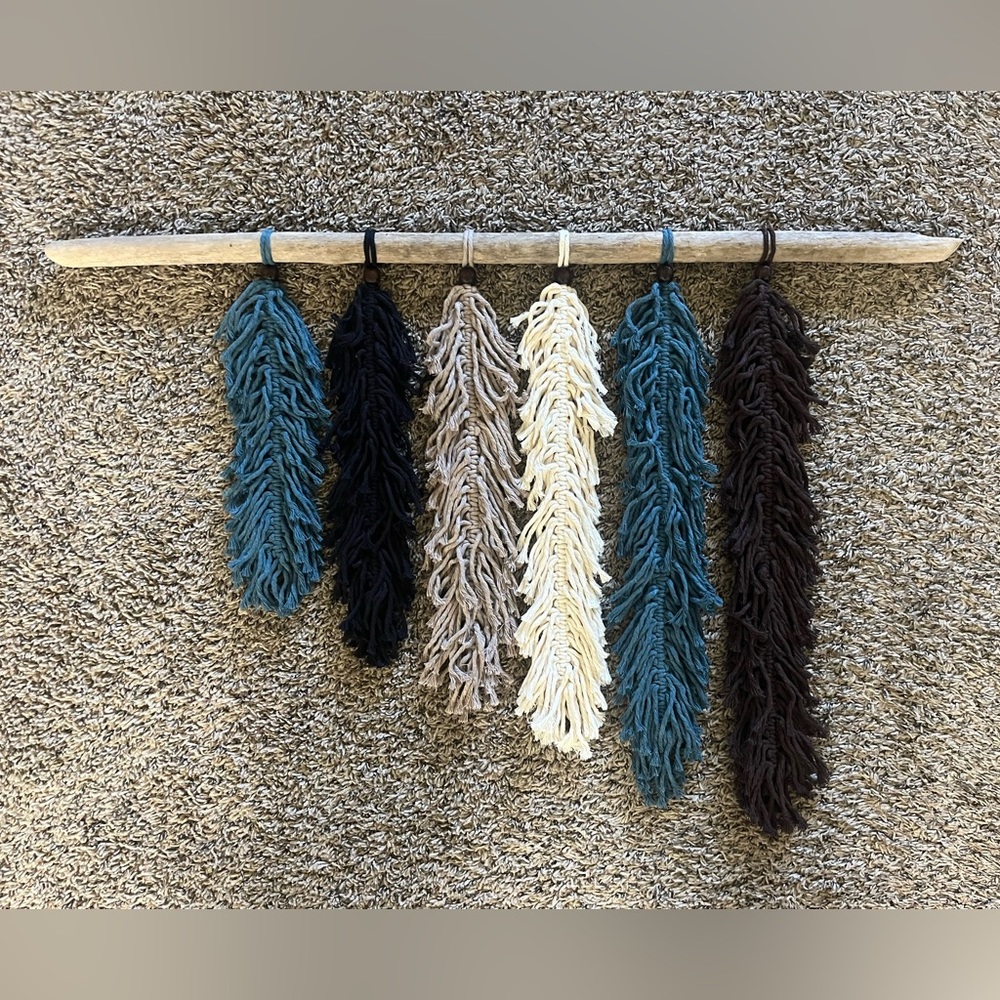 Handcrafted Macrame // Driftwood